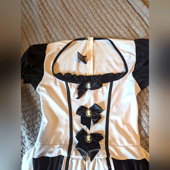 Gothic waitress dress, Halloween costum - Picture 2 of 4